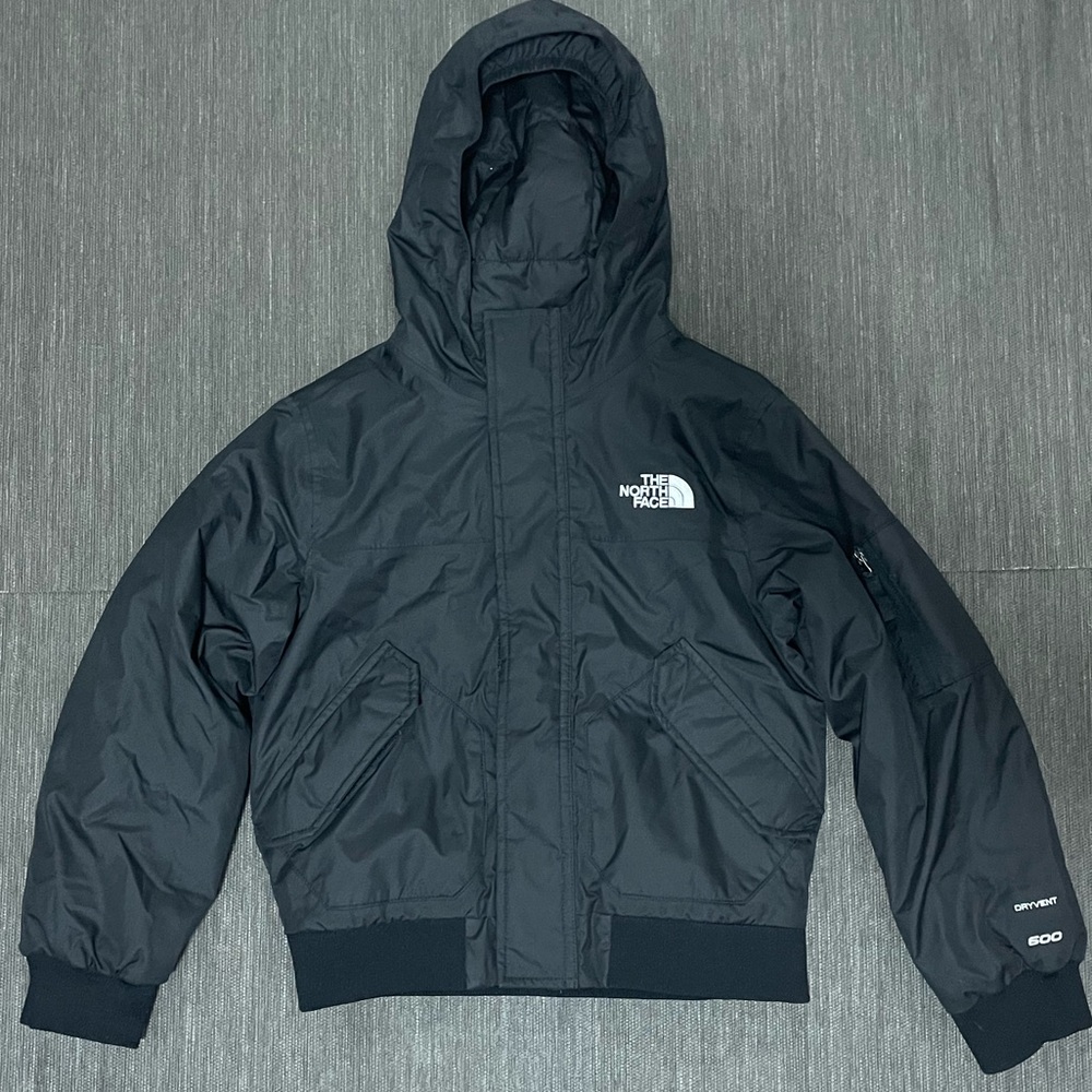 Boys’ North Face Gotham Down Bomber Jacket, Size M (10)